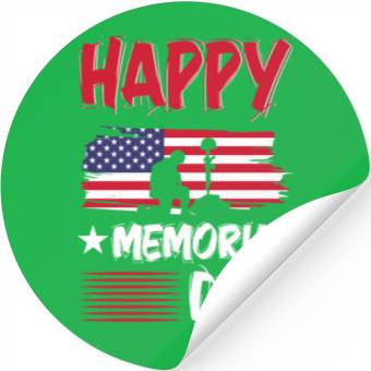 Discover Memorial day Stickers