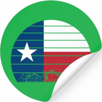 Discover Retro Texas Stickers
