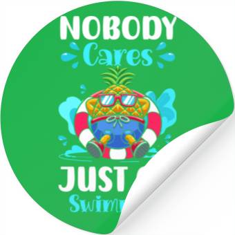 Discover Swimming Summer Friends Stickers
