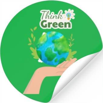 Discover Earth Day Stickers