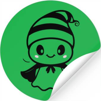 Discover Cute baby ghost character Stickers