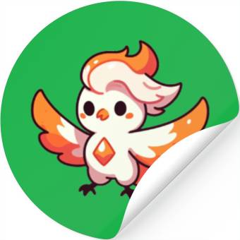 Discover Topaz Phoenix Stickers