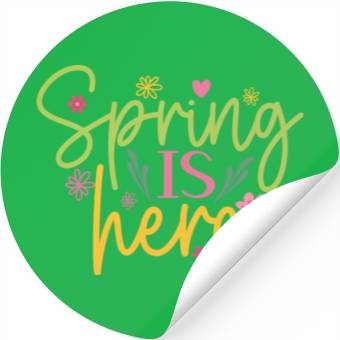 Discover spring is here Stickers