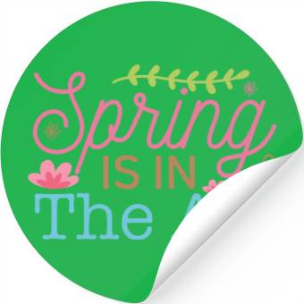 Discover spring is in the air Stickers