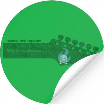 Discover Jeffrey Thomas Black Electric Stickers