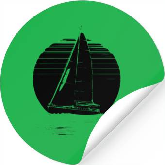 Discover Sailing Graphic Stickers