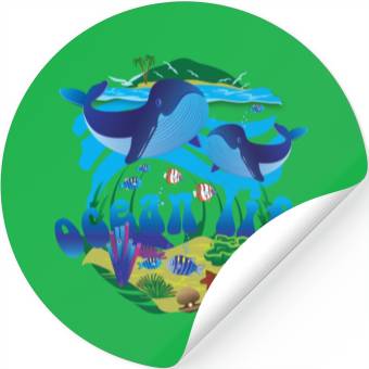 Discover Ocean Life Stickers
