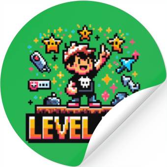 Discover Victory Unlocked: Level Up Stickers