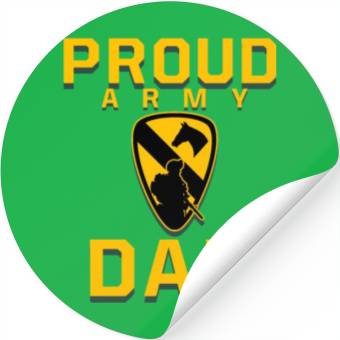 Discover PROUD ARMY DAD Stickers