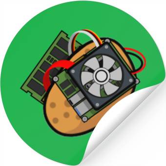 Discover Potato Sticker Stickers