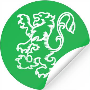 Discover Dutch Lion Orange Stickers