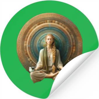 Discover Zen Harmony Mandala Stickers