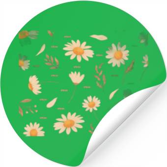 Discover SPRING FLOWER PATTERN Stickers