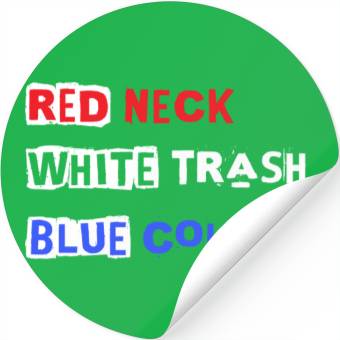 Discover Red White Blue Stickers