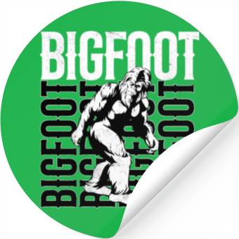 Discover Bigfoot Stickers