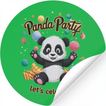 Discover panda Stickers