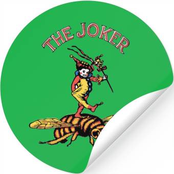 Discover Joker Playing card from Bee Stickers