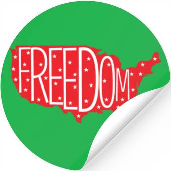 Discover Freedom Stickers