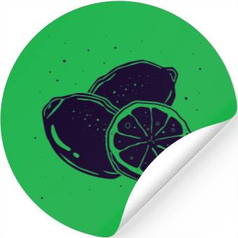 Discover Citrus - Fruit - Orange - Lime - Grapefruit - Lemo Stickers