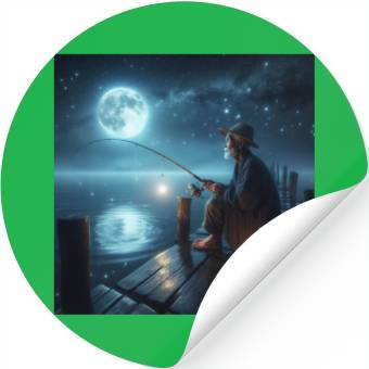 Discover fish Stickers