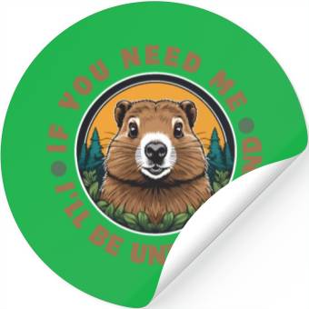 Discover Groundhog Stickers