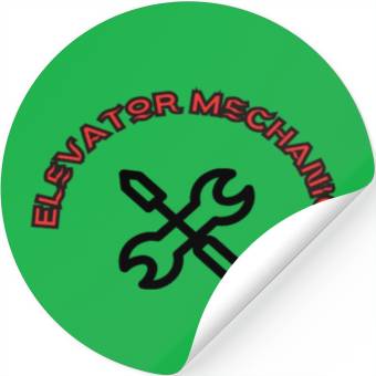 Discover Elevator Mechanic Stickers