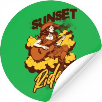 Discover Sunset Rider Stickers