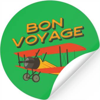 Discover Bon Voyage Stickers