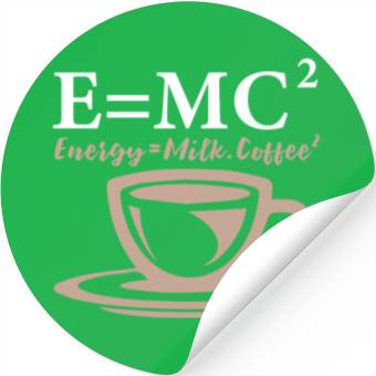 Discover E MC2 SCIENCE Stickers DESIGN