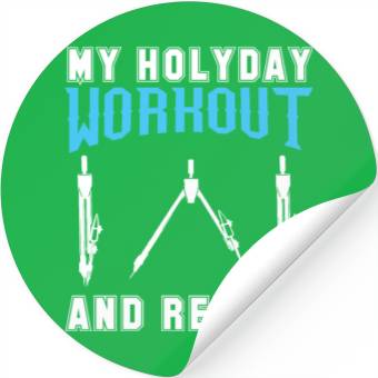 Discover My Holyday Workout and repeat Stickers