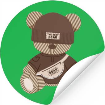 Discover Cool Teddy Bear: Best Bear Design Stickers