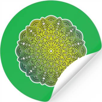 Discover Mandala Art Stickers