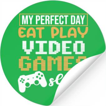 Discover Video Games Stickers