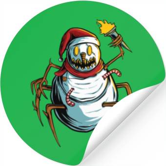 Discover spider doll snow Stickers