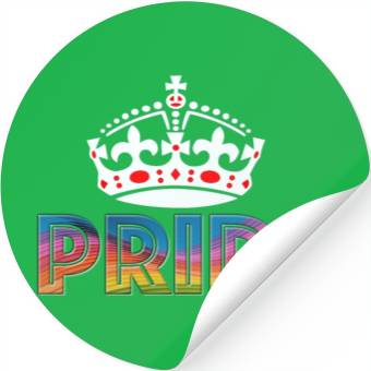 Discover Keep Calm and Pride Stickers