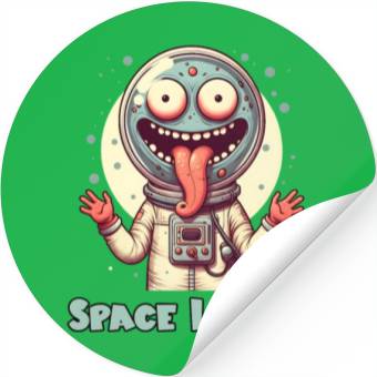 Discover Space Alien - Space lovers - Astronaut Stickers