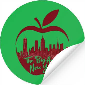 Discover NYC Skyline Apple: Creative Stickers