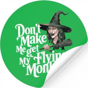 Discover Wicked Witch Flying Monkeys Stickers