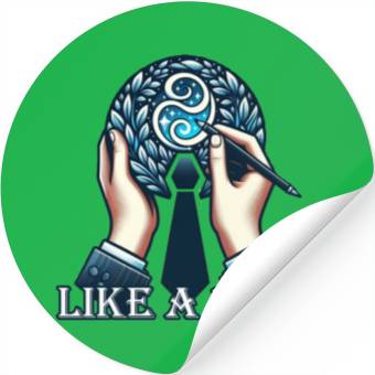 Discover Like A Boss Stickers