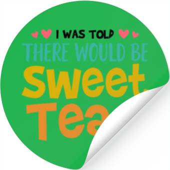Discover Funny Sweat Tea Stickers