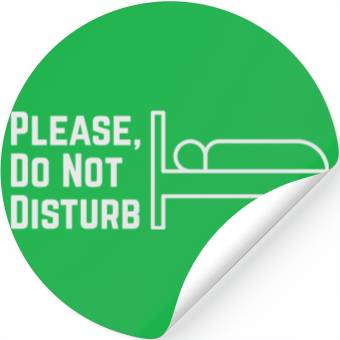 Discover Please, Do not disturb Stickers