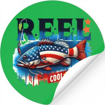 Discover Reel Cool Dad Stickers