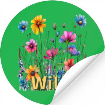 Discover Wild Flowers Stickers