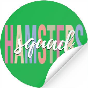 Discover Hamster Hammy Pet Lover Stickers