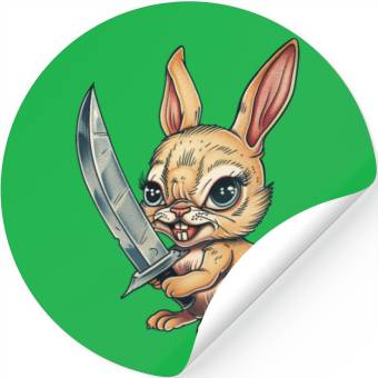 Discover Blade Bunny Stickers