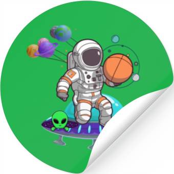 Discover Young Astronauts: Exploring Planets in Space. Stickers