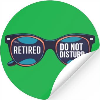 Discover Retired - Do not Disturb Stickers