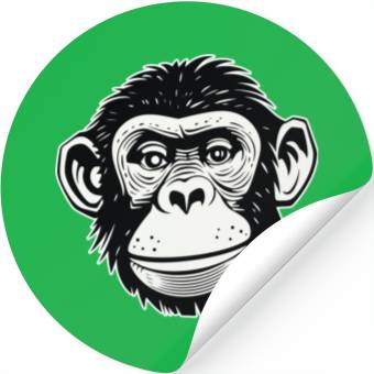 Discover Ape Monkey Stickers