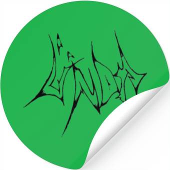Discover PUNK ÜNDR LOGO Stickers