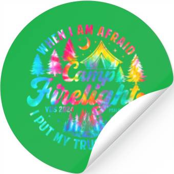 Discover Camp Firelight Vacation Bible School Stickers
